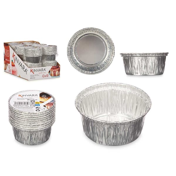 Bageforme til dessert og muffins Silver silver
