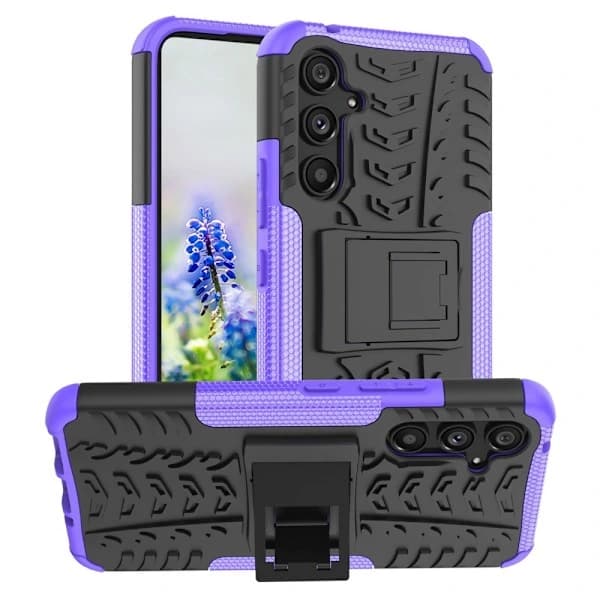 Galaxy A54 5G Case Ultimate Shockproof with Stand Purple
