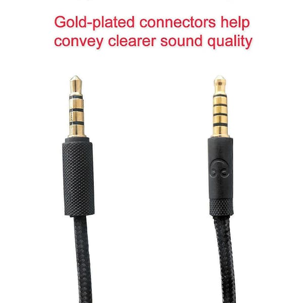 2m Erstatningsledning Headset Lydkabel Til Logitech G433/233/g Pro/g Pro X/hyperx Cloud Alpha/Xbox One