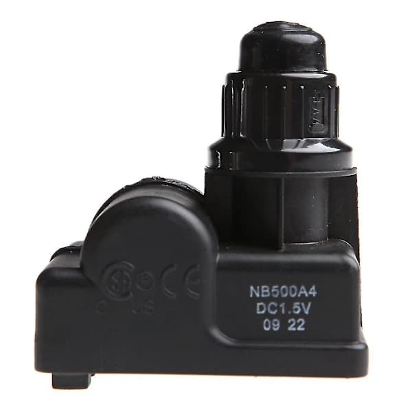 BBQ Gas Grill Igniter Replacement 4 Outlet Push Button AA Battery Powered for Outdoor Grills Black
