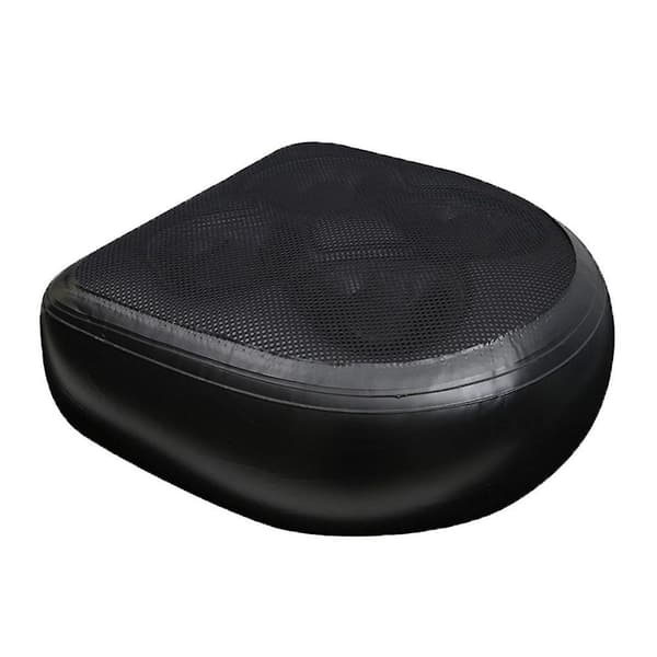 Jacuzzi Spa Booster Setepute Oppblåsbar Badekarpute Svart Nettingoverflate