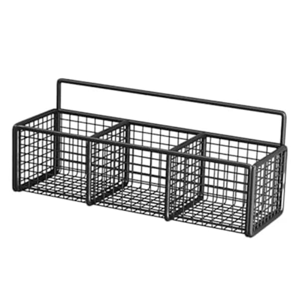 Metal Storage Basket, Kitchen Storage Organizer, Multifunctional Wall Baskets for Cabinets and Dining Room
