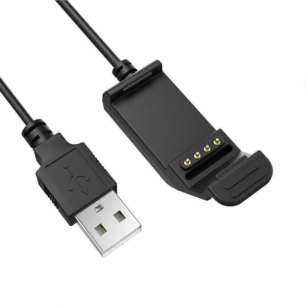 Kompakt USB-ladekabel / dataklemme-kabelstasjon for Garmin Edge 20 25