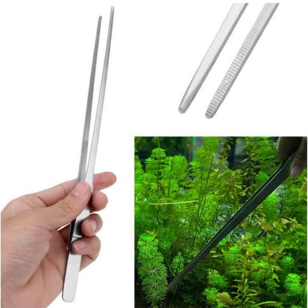 Akvatiska Växtpincetter Rostfritt Stål 27 cm