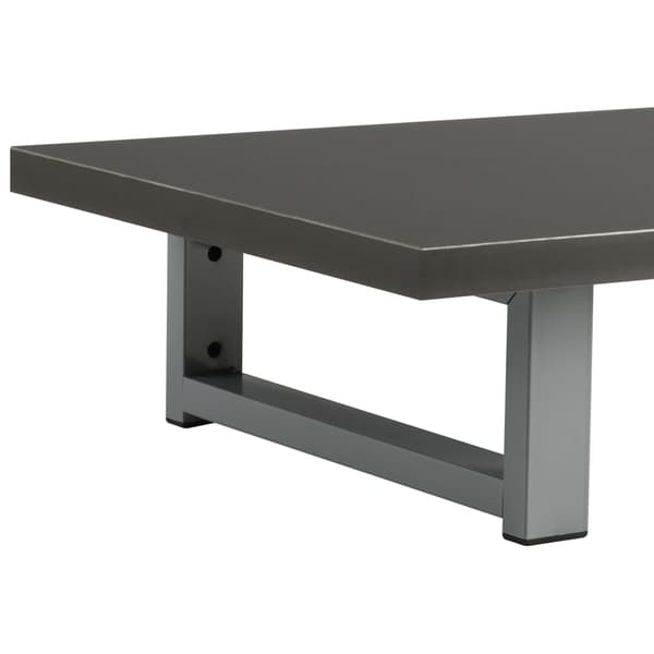 vidaXL Baderomsmøbler grå 60x40x16,3 cm grå gray