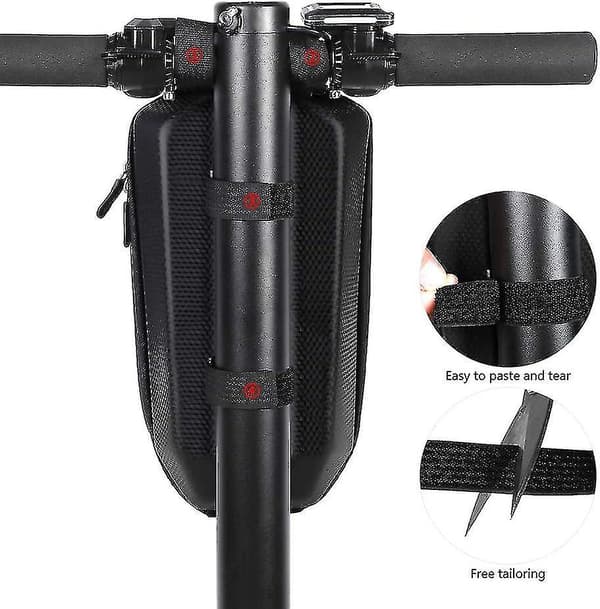 Vanntett scooterveske 4L for Xiaomi M365, PU/PVC/Polyester, Stor kapasitet, Styreveske