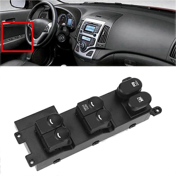 93570-2L010 Automatic Lower Front Left Side Car Window Control Switch 2008-2011 for I30 I30Cw 935702L010 93570-2L000