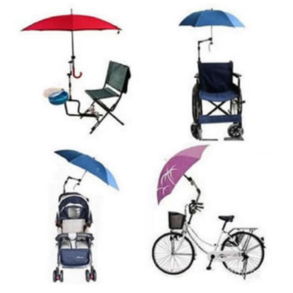 Schneespitze rustfrit stål paraplystativ, paraplystativ paraplyholder rustfrit stål paraply cykeltilbehør