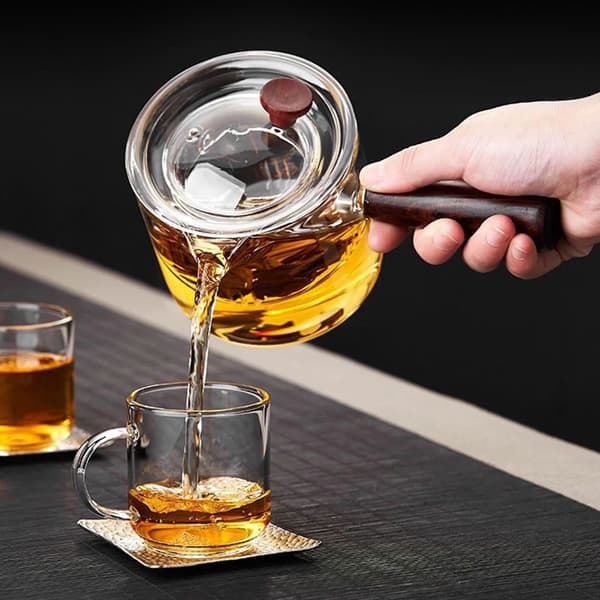 Glass tekanne