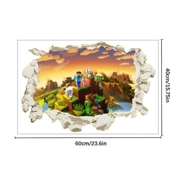 3D Wall Sticker/Decal for Bedroom and Kids Room - Style 2