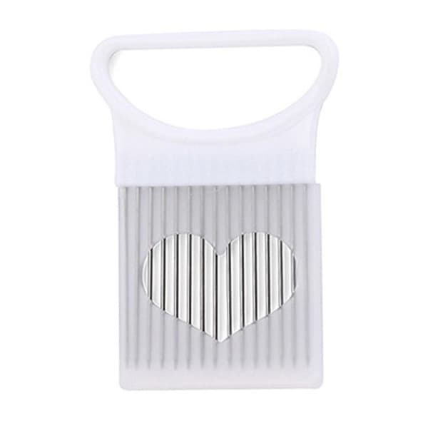 Onion holder with practical handle Vit white