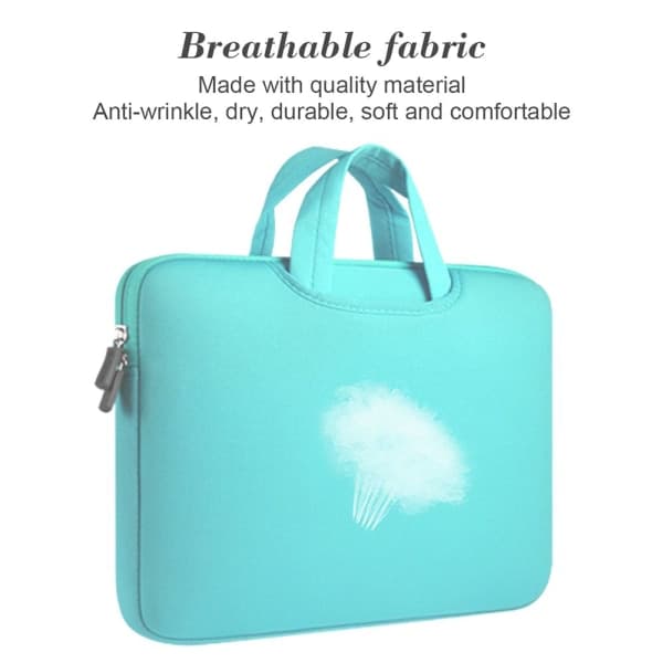 Laptopväska 15.4 tum Ljusblå Nylon Bomull Light Blue 15.4 inches