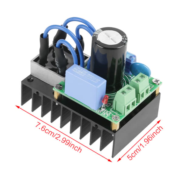 1 stk 5-34VAC til 7-50VDC Universal Multi-beskyttelses ensretterkortmodul