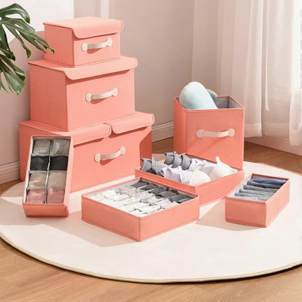 Storage Boxes Drawer Organizers Foldable Wardrobe Dividers For Bra Drawer Dividers Foldable Socks T