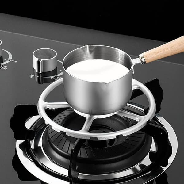 Gasreduceringsring 15,5 cm Rustfrit Stål til Komfur, Ovn og Kaffemaskine