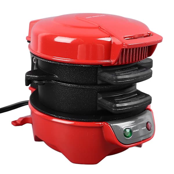 Breakfast Sandwich Maker 600W Non-Stick Easy to Clean with Egg Cooker EU Plug 220V