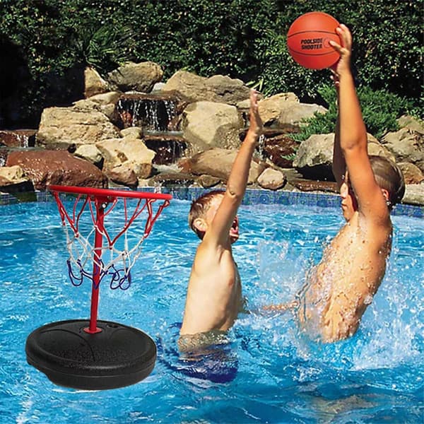 Basketballspill for basseng