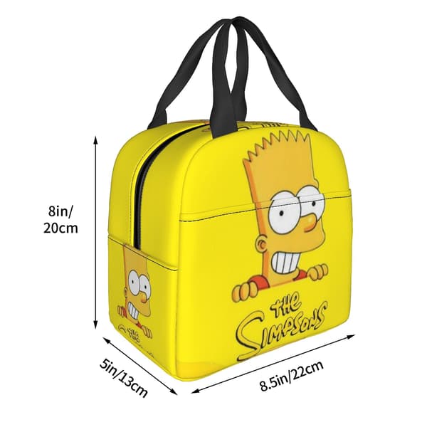 Simpsons matboks isolert matboks piknik strand fiske arbeid