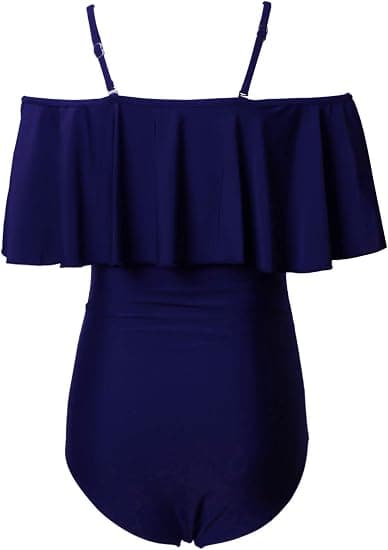 Mammabaddräkt Tankini Blå S Blue S