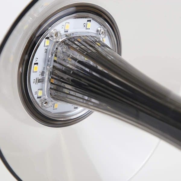 Genopladelig LED-bordlampe Berøringsfølsom Dæmpbar Titanium USB 3W Med Batteri