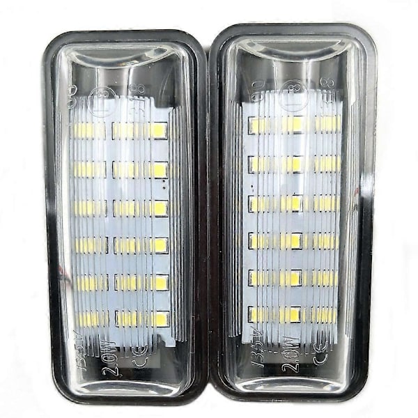 2X LED-nummerpladelys til FT-86 GT86 BRZ Forester