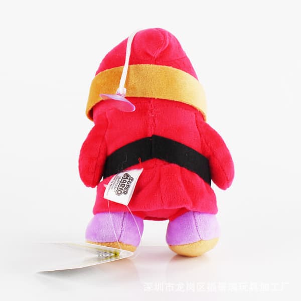 Super Mario All Star Collection 1591 Shy Guy Plush Figure, 6.5\"