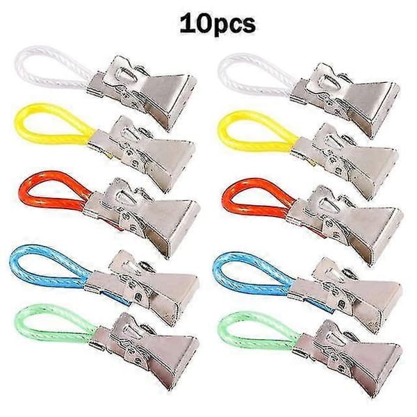 5/10 kpl Talous Teepannu Ripustuspidikkeet Klipsikiinnitteiset Koukut Silmukat Pyyhekoukku Ripustus 10 kpl 10pcs