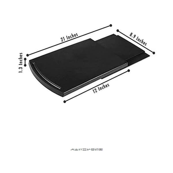 Sliding Tray for Coffee Maker, Countertop Glider, for Toaster and Mixer Under Cabinet