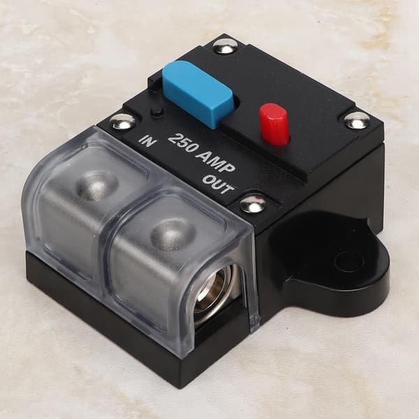 80A 300A Car Resettable Circuit Breaker Self-Resetting Fuse Manual Reset Button (250A)