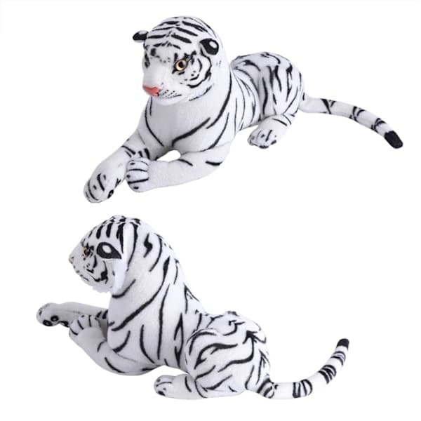 Kunstig Tiger Plyslegetøj Realistisk Stor Kat Tøjdyr