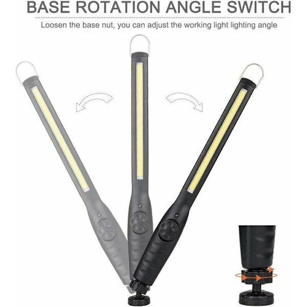Construction Work Light USB Rechargeable Work Light COB Inspection Lamp