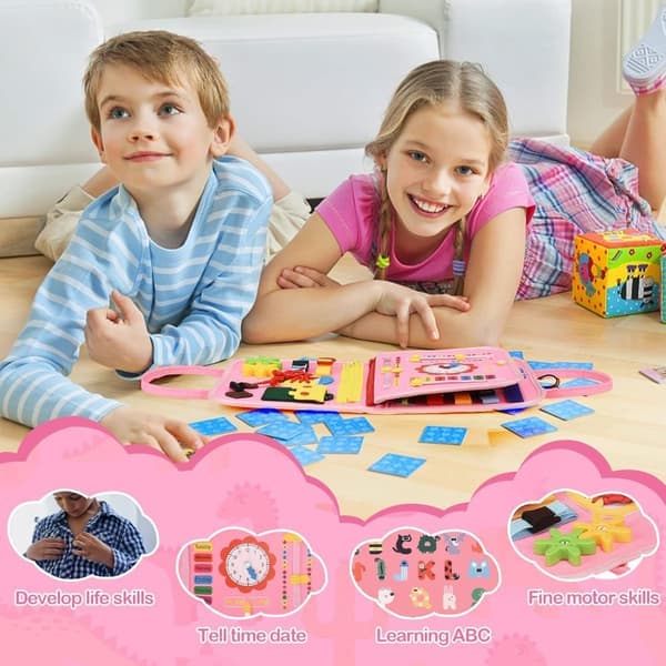 Montessori-lelu - Taaperoiden puuhalauta - Lasten puuhalauta