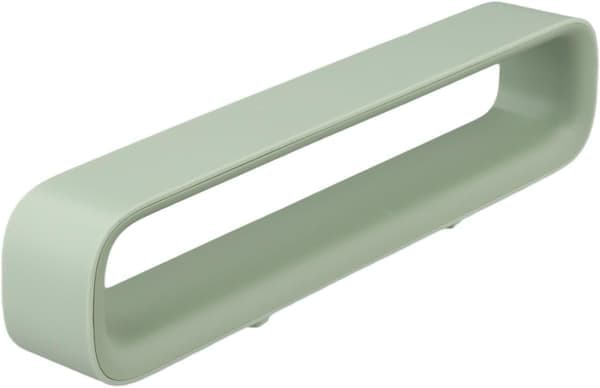Wall-Mounted Shoe Rack with Self-Adhesive Hanging Strips - Space-Saving Drain Organizer for Bathroom, Behind Door, or Cabinet Side (Green)