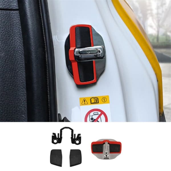 1 set dörrlåsstabilisator dörrstoppskydd för alla serier Land Cruiser Alphard