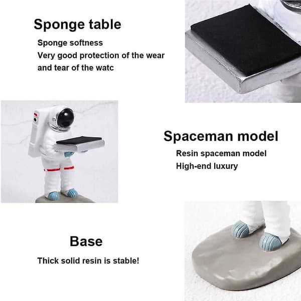Display Stand Old Butler/Astronaut Resin Statue Model Display Stand Decoration Storage Rack Ornament