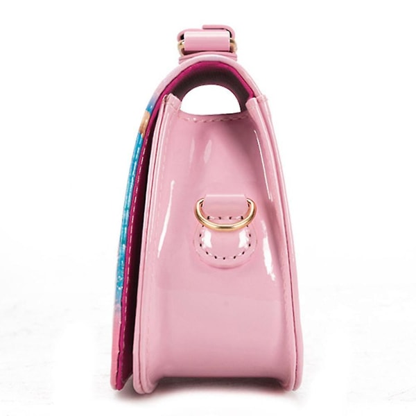 Frozen Elsa Princess Axelväska Barn Flicka Handväska Crossbody Bag Födelsedagspresent Pink