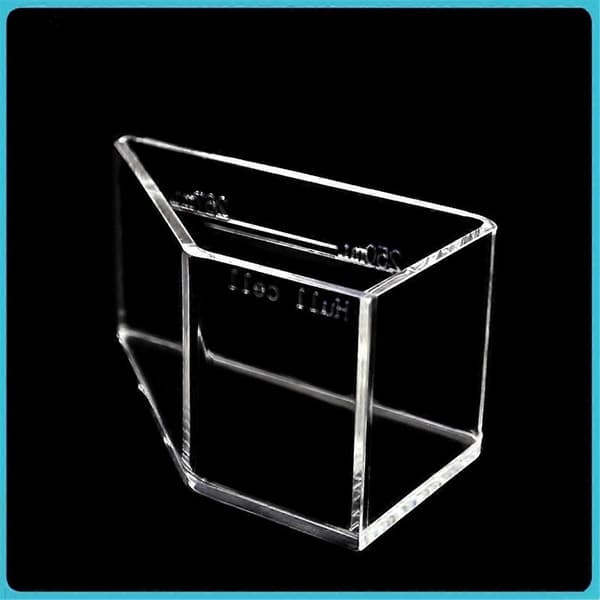 Hull Cell pläteringstestutrustning 267 ml med dubbelskalig Hough-cell