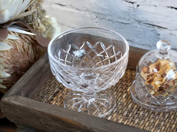 Lorient Dessertskaal 6-pak med Diamantslibning | Chic Antique multifärg multicolor