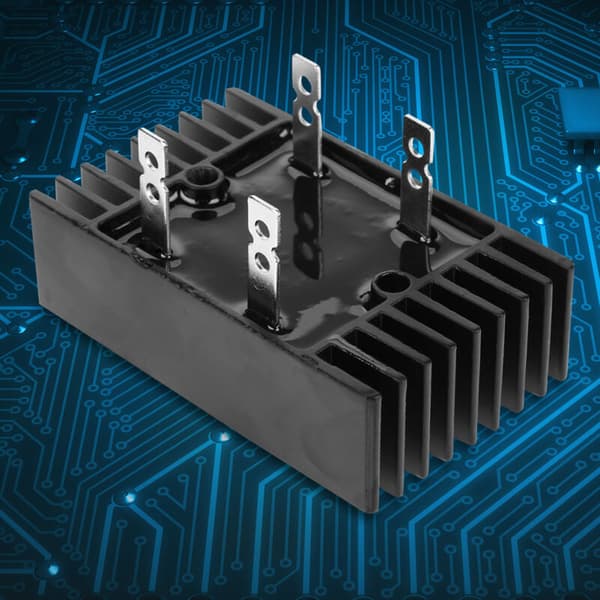 1 kpl 100A AMP 1600V jännite 2-vaiheinen siltatasasuuntaaja diodilla, korkea musta teho