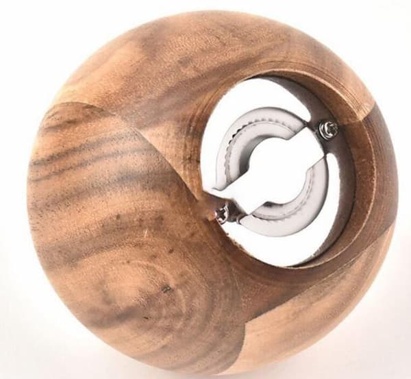 Salt- og Peberkværn Rund 8 cm Træ 220