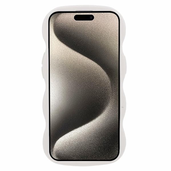 iPhone 14 Puhelinkuori Aaltoileva Off White
