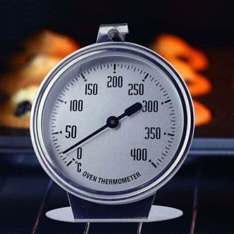 Ovn- og grilltermometer, ovnstermometer, grill-/røykovervåkingstermometer, stor skjerm som tydelig viser temperaturer