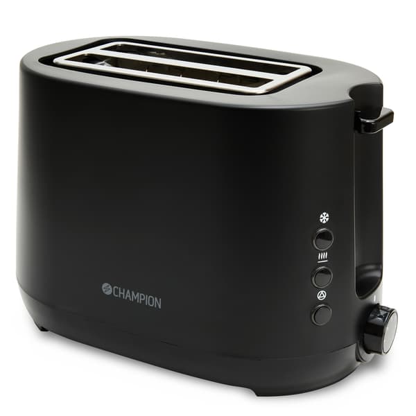 Toaster 2 slices 750W Matte Black 1047