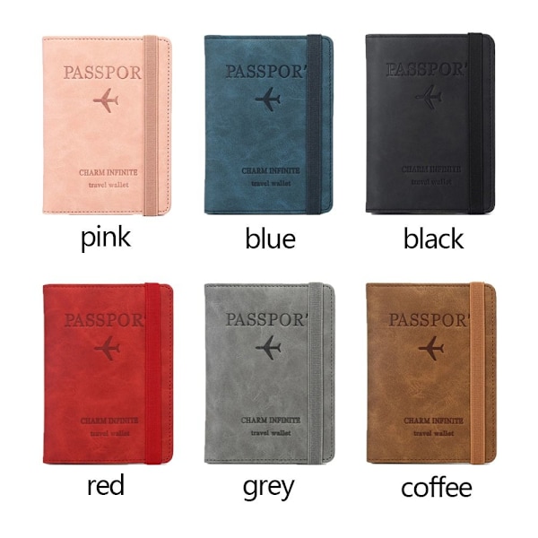 RFID Passdekke Passklype KAFFE grey