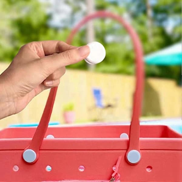 10 Pcs Beach Bag Rivets Easy Installation Stable Fixing Replacement Plastic Bag Rivet Replacements Rivets Home Supplies 10 Pcs[CO]