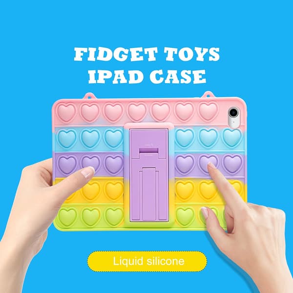 Fodral för iPad Air 2/iPad 6/Pro 9,7\" Kawaii Silikon Omslag