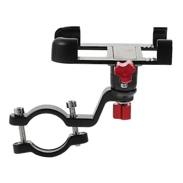 Telefonholder Cykel Motorcykel Aluminium Sort