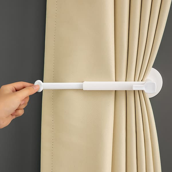 Curtain Fixing Device Without Punching Buckle, Shower Curtain Wall