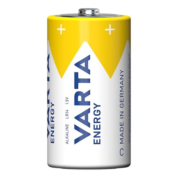 Varta Energy Alkaline Batterier C LR14 1,5V 2 st