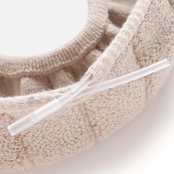 Sæt med 3 bløde og varme vaskbare toiletsæder Khaki30CM